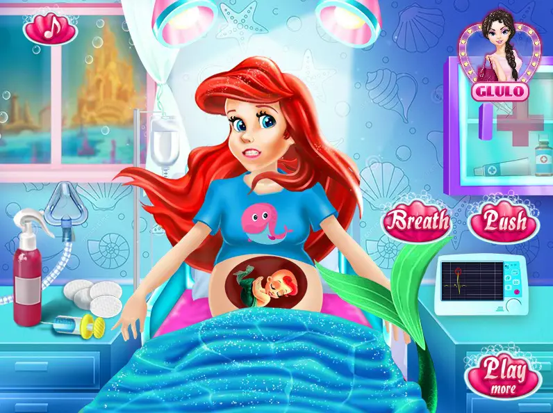 Ariel and the New Born Baby