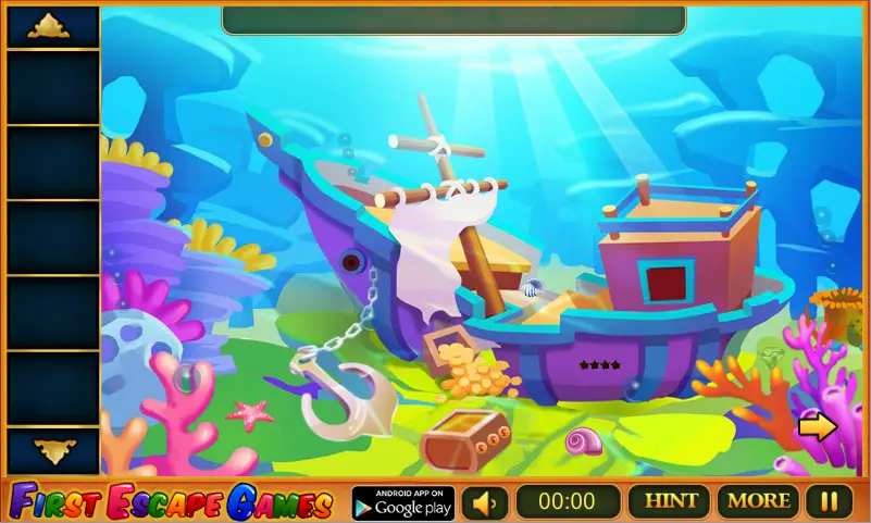 Undersea Treasure Escape