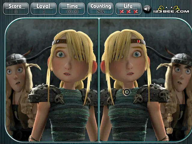 How to Train Your Dragon - Spot the Difference