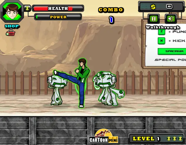 Ben 10 Street Fight