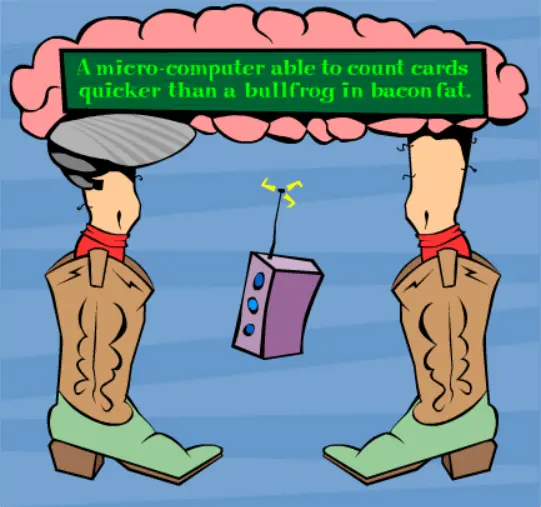 Inside the Cheater's Brain. (And The Blackjack Computer)