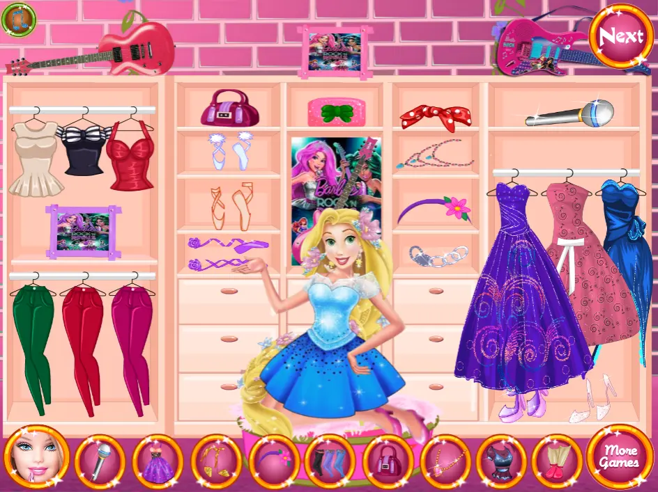 Sweet Princess Dressing Room