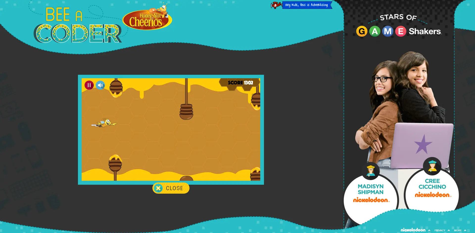 Honey Nut Cheerios: Bee a Coder
