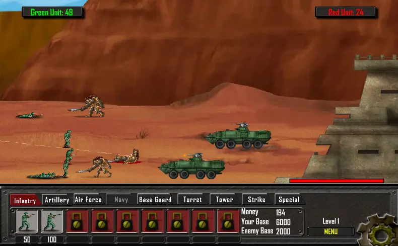 Battle Gear Vs Humaliens Battle