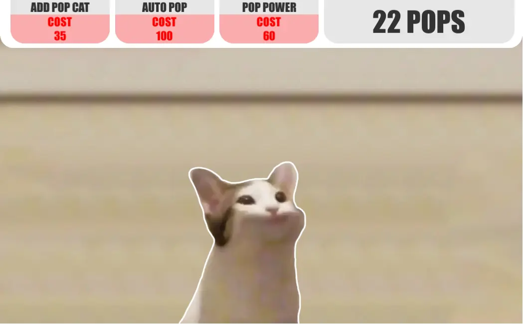 Pop Cat Clicker