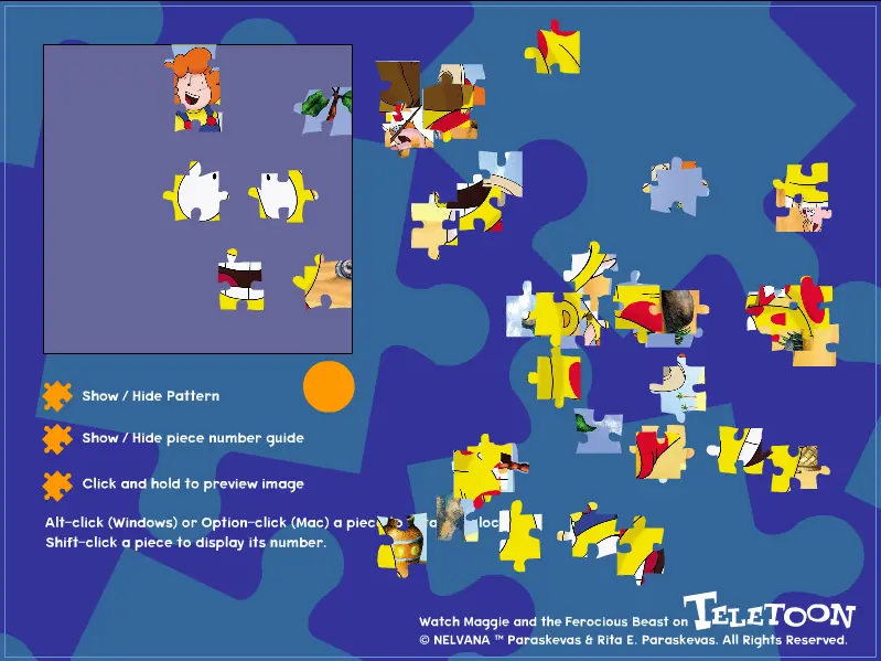 Maggie & The Ferocious Beast Puzzle