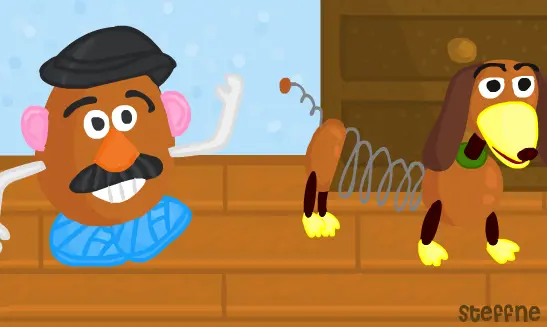 Toy Story Walk Cycle Animation