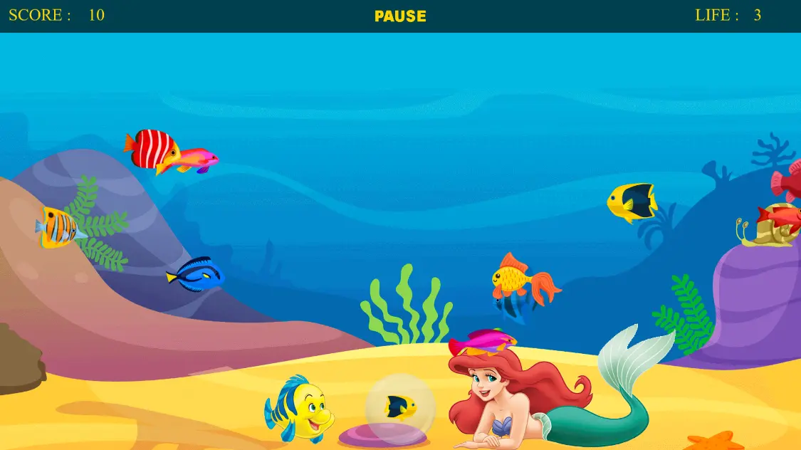 Little Mermaid Fish Finder
