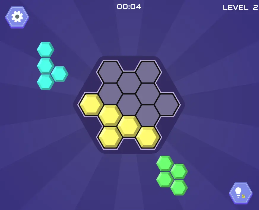 Hex Blocks Puzzle