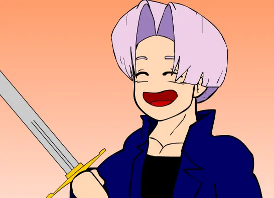Trunks sword spin