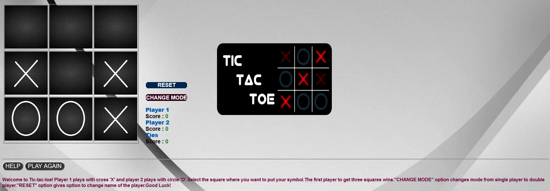 Tic Tac Toe