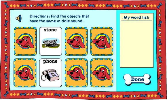 Clifford the Big Red Dog - Concentration