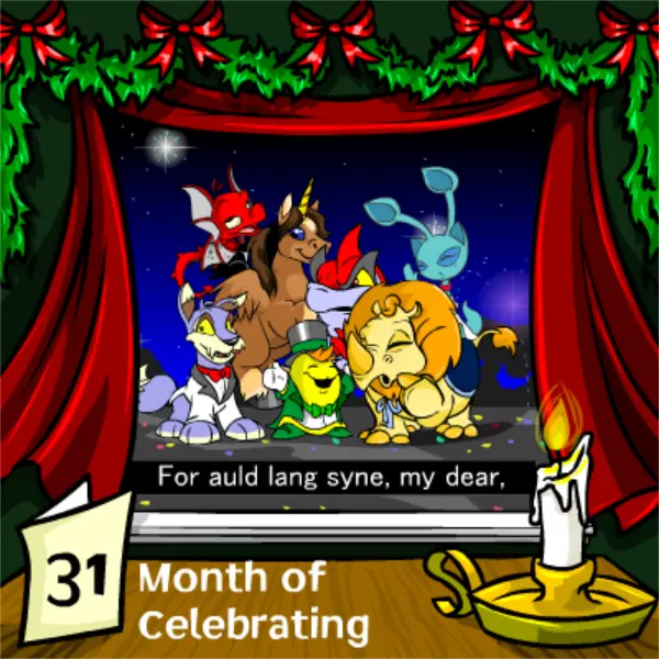 Neopets Advent Calendar 2004: Day 31