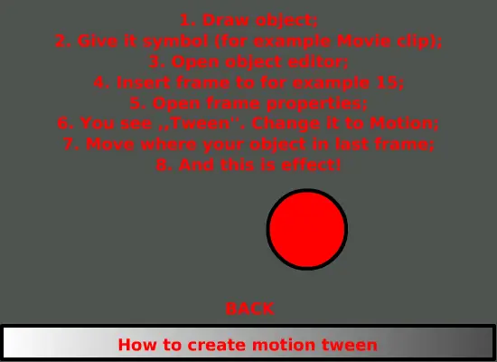 Mini flash tutorial
