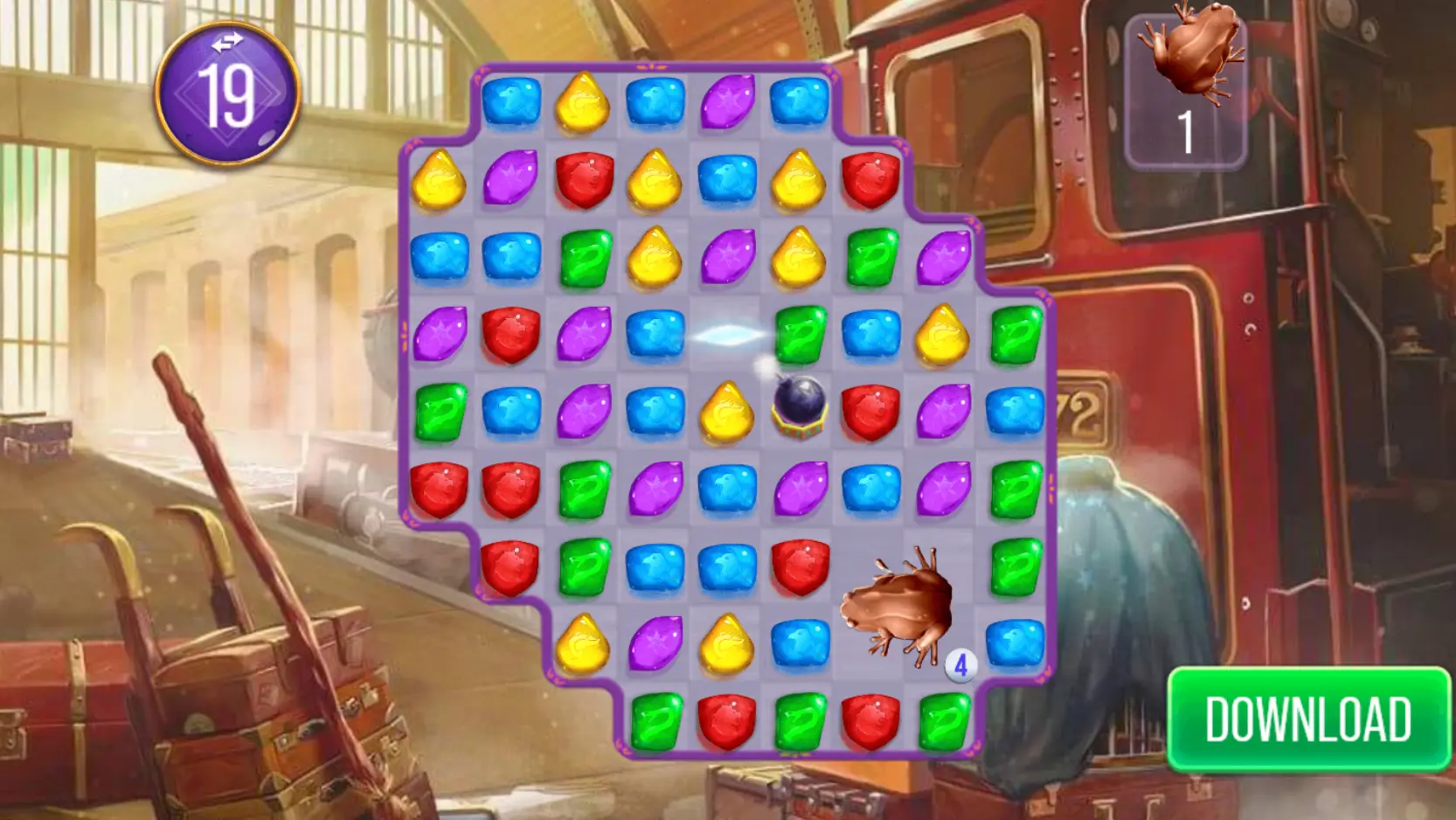 Harry Potter: Puzzles & Spells Playable Ad