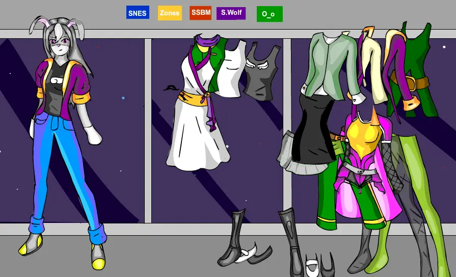 Pippy Hare dress up game