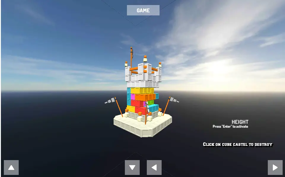 Castle Block Destruction