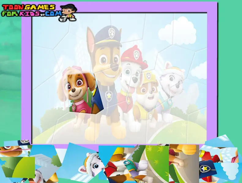 Paw Patrol Spin Puzzle