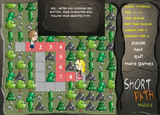 Short Path Puzzle