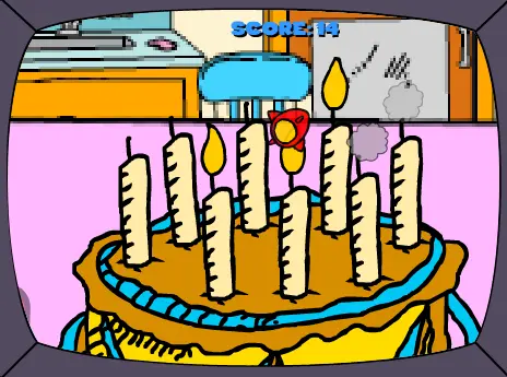 Stewie's Candle Blaster