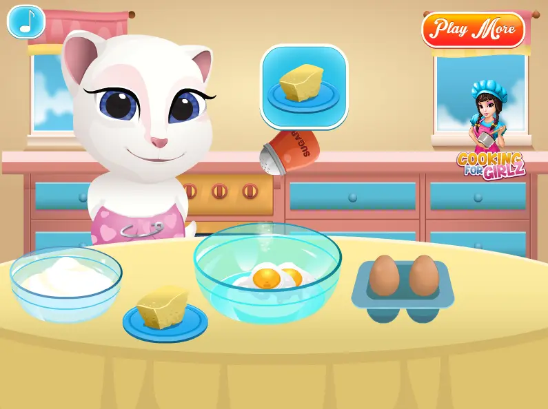 Little Angela Cooking Jam Filled Cookies