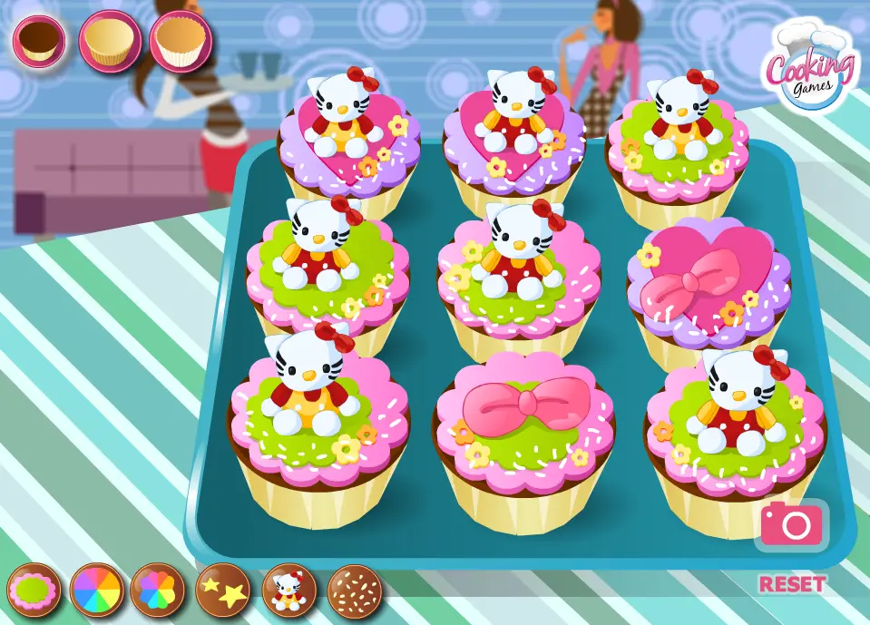Custom Cartoon Cupcakes