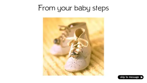 Hallmark "Each Step Sponsored By Bissell" E-Card