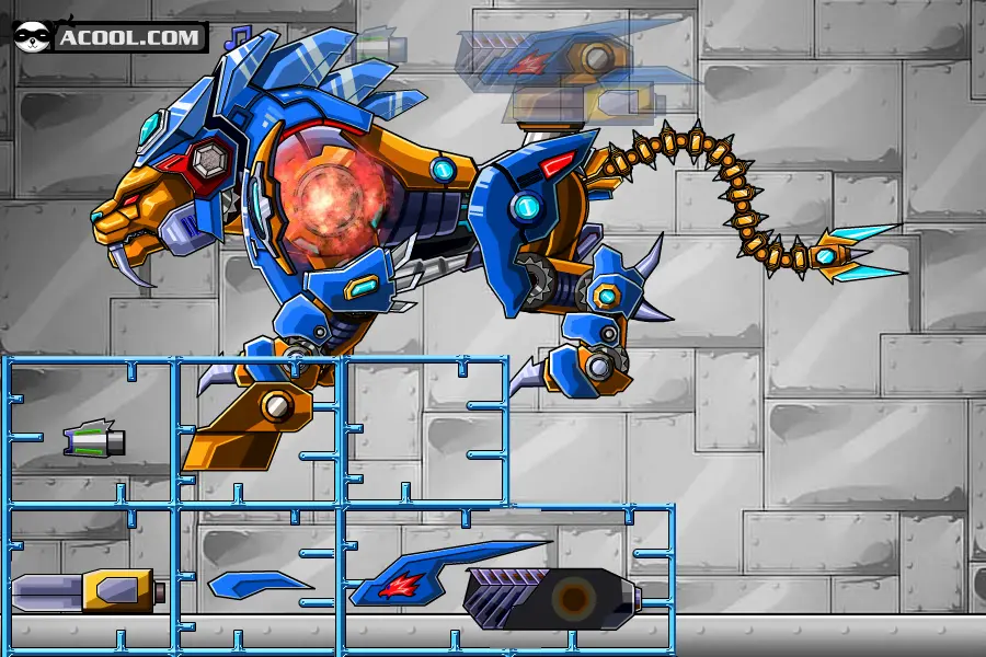 Robot Lion King