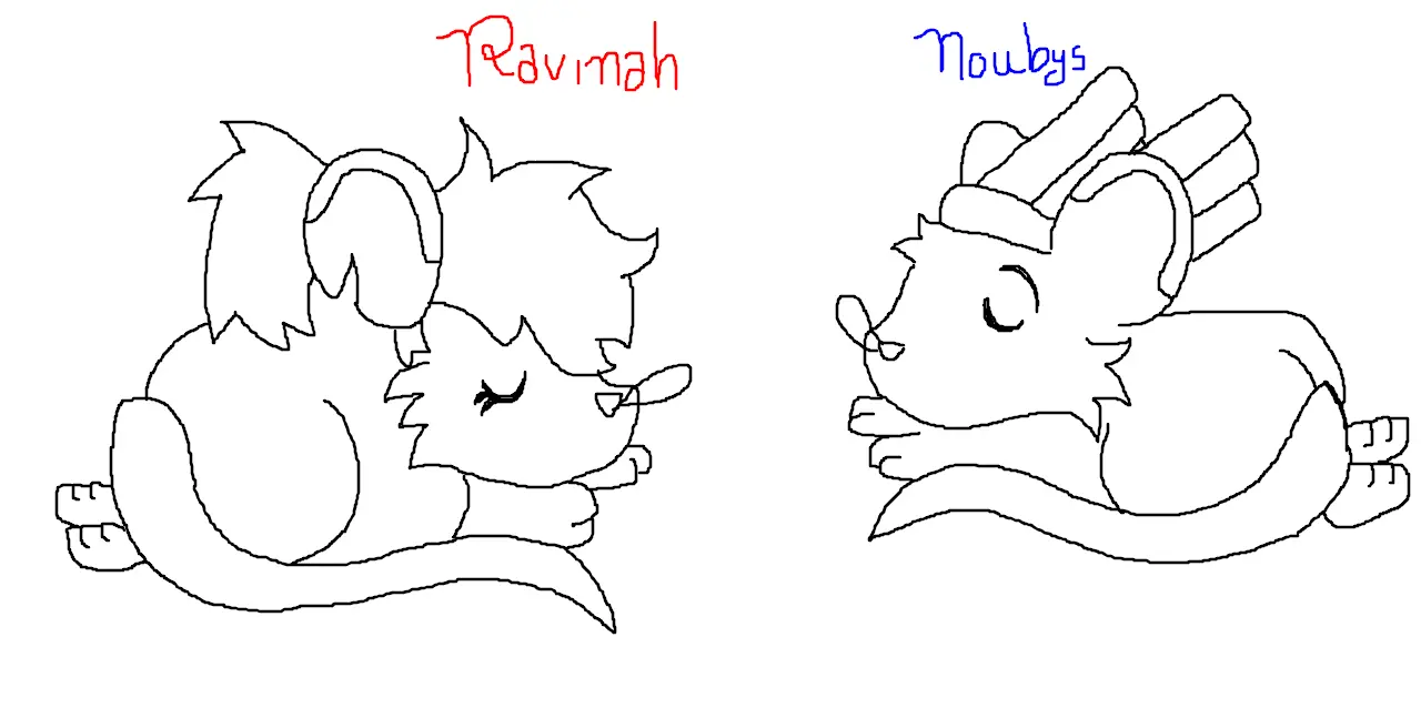 Noubys and Ravinah - Transformice Flash