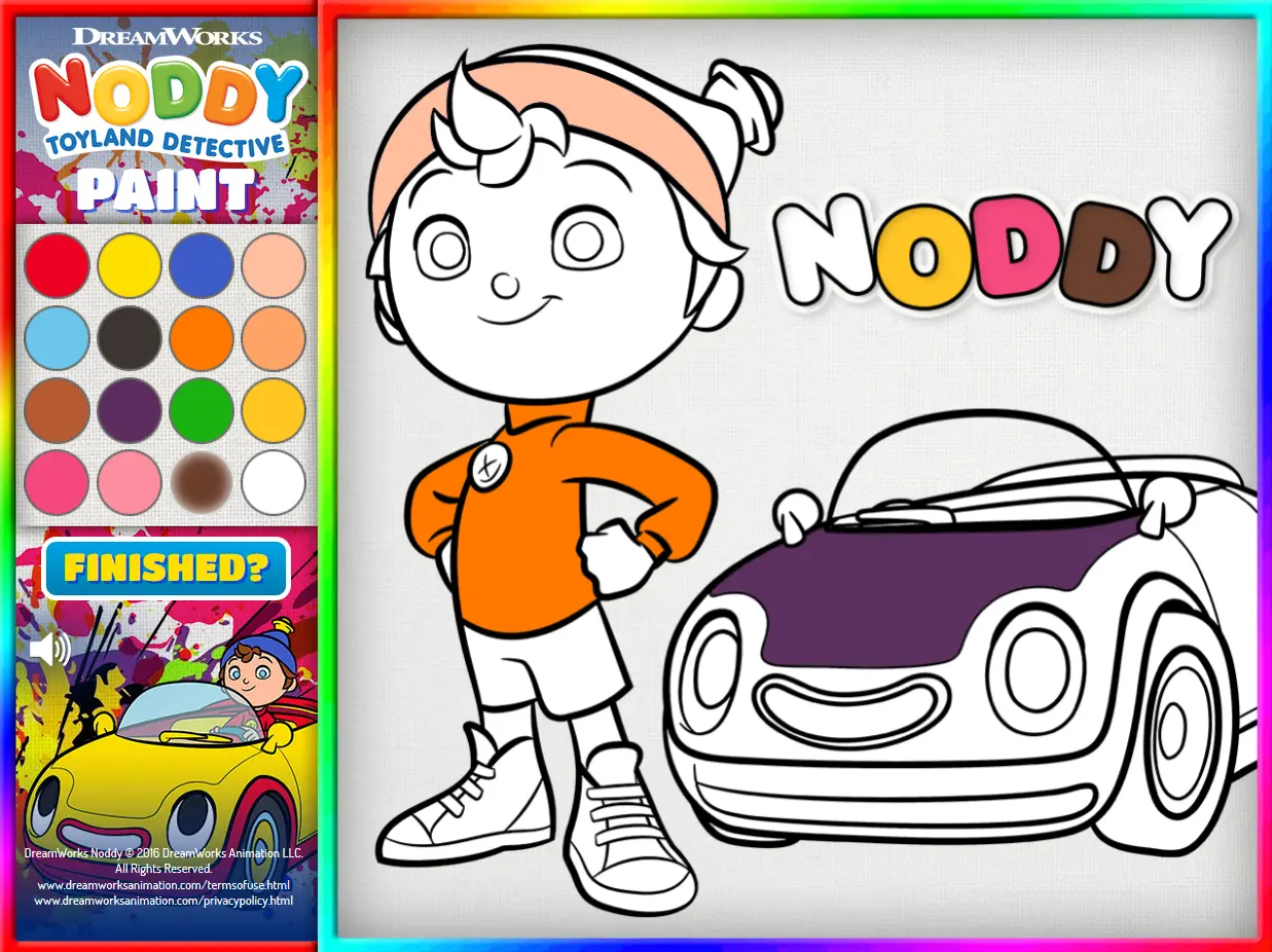 Noddy: Toyland Detective - Paint