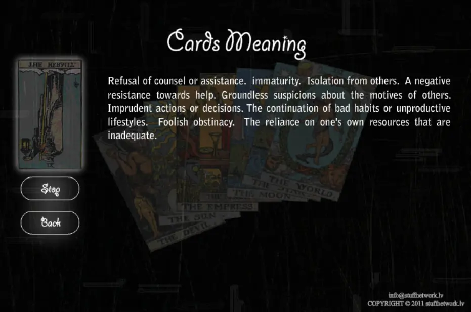 Fortune Telling With Tarot Cards