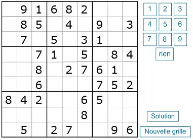 Sudoku [NIVEAU MOYEN]