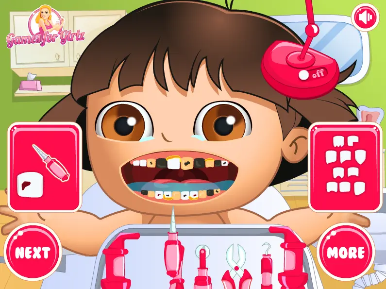 Baby Dora Tooth Problems