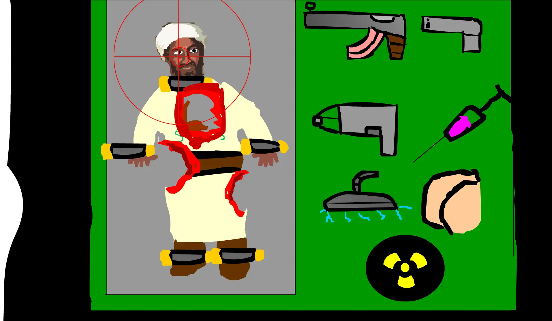 Death to bin Laden
