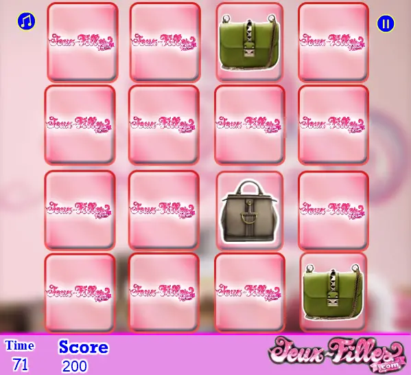 Girl's Modern Handbag Matching