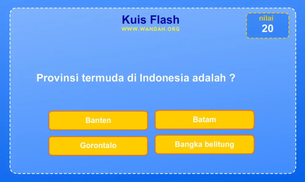 Kuis Flash