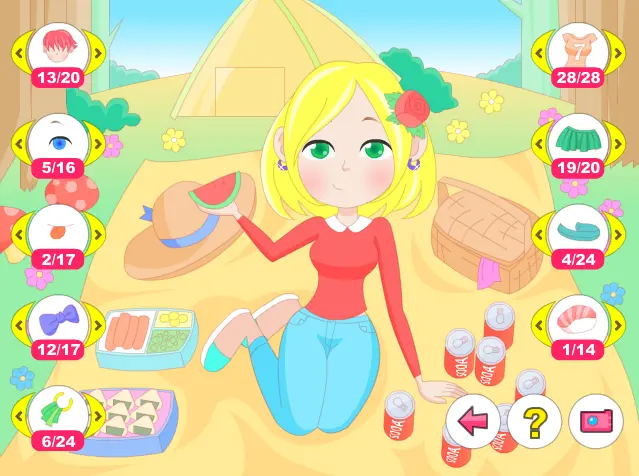 Picnic Girl
