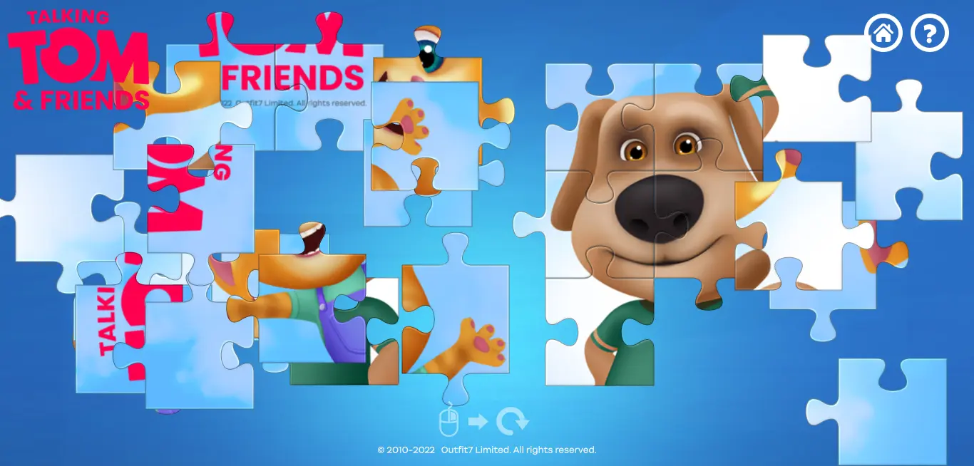 Talking Tom & Friends Puzzle