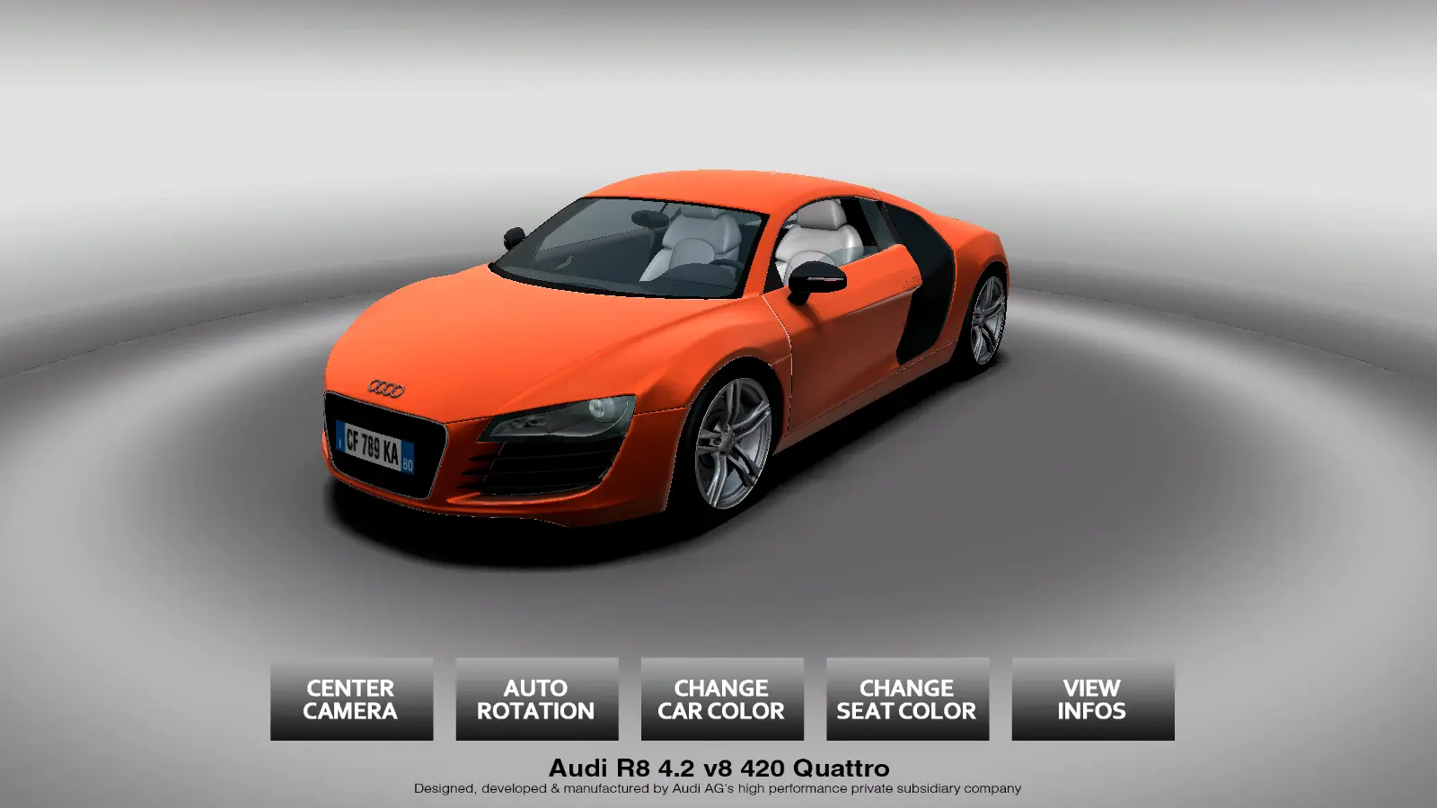 Audi R8 Showcase