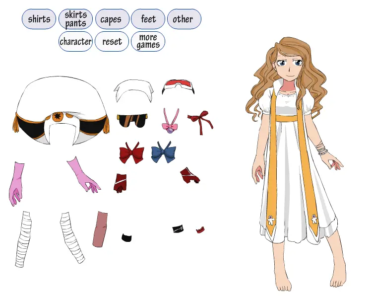 Katekyo Hitman Reborn Girls Dress Up