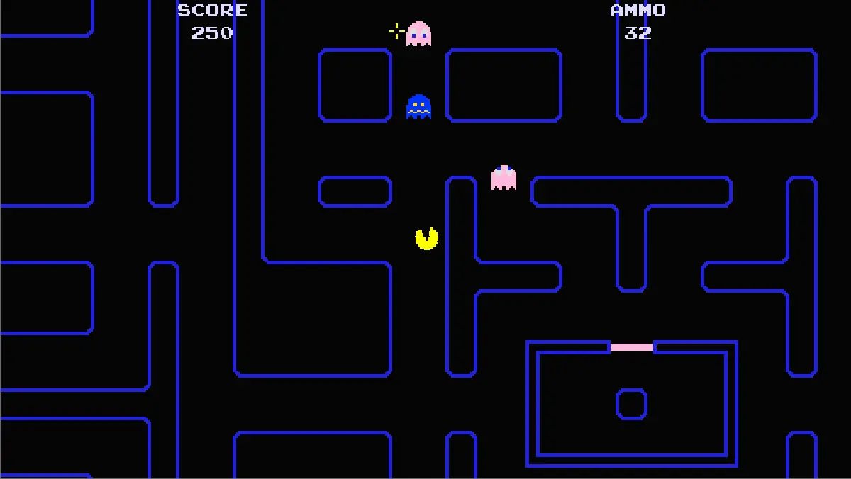 Pac-Man Shooter