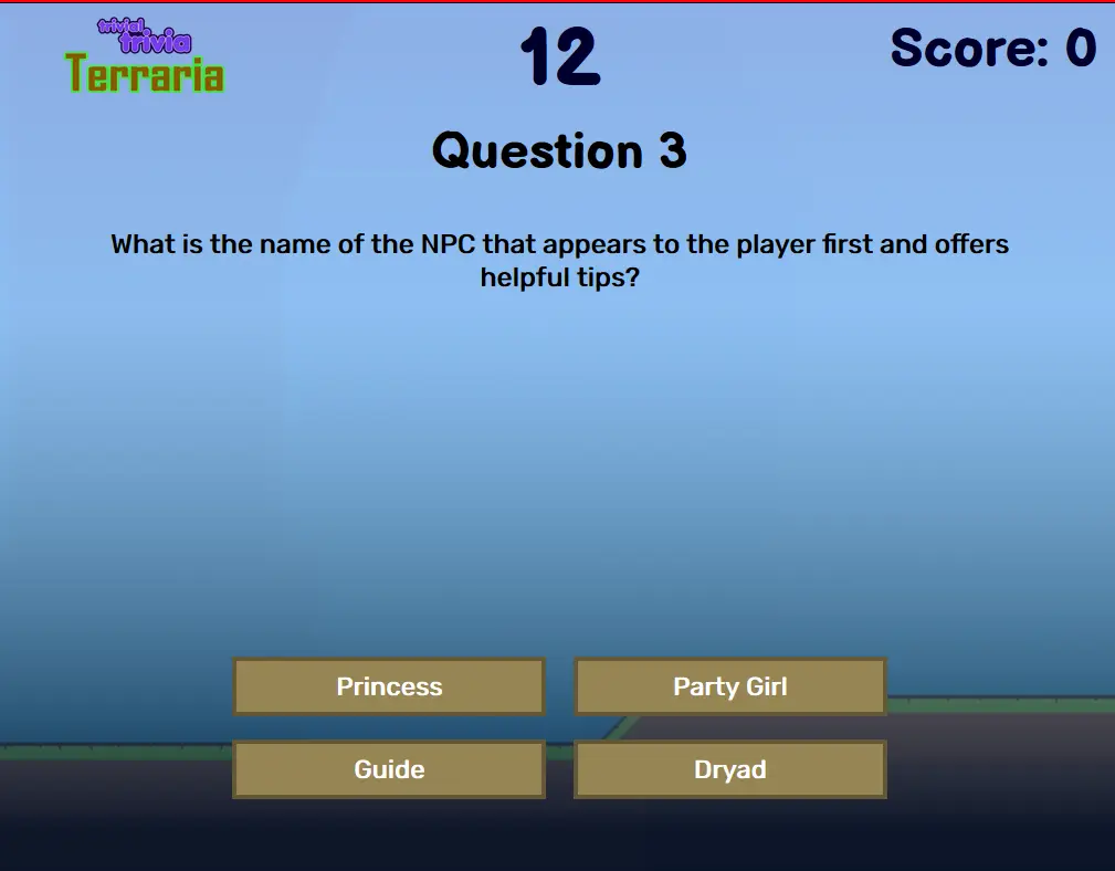 Trivial Trivia! Terraria