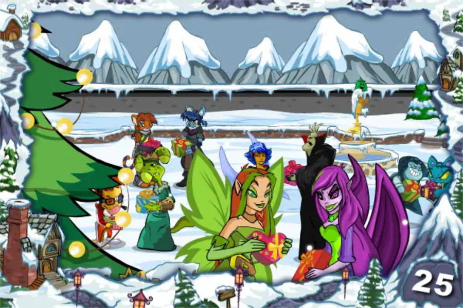 Neopets Advent Calendar 2016: Day 25