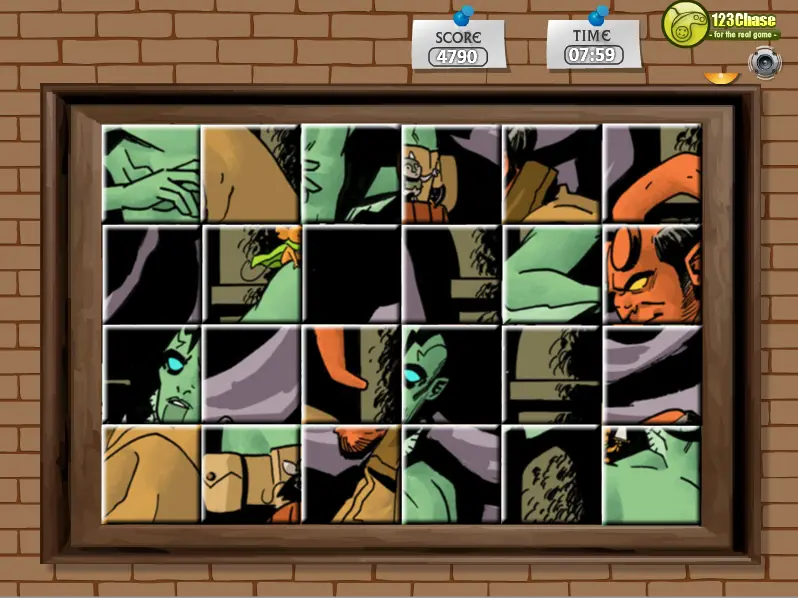 Photo Mess Hellboy
