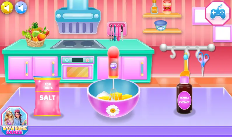 Colorful Cookies Cooking