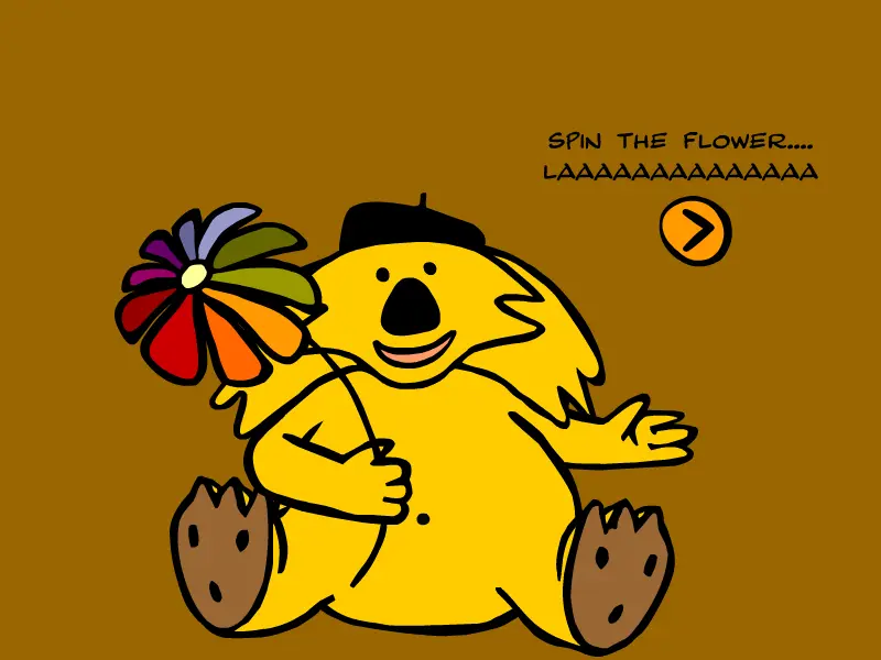 Spin Kwala's beautiful flower...