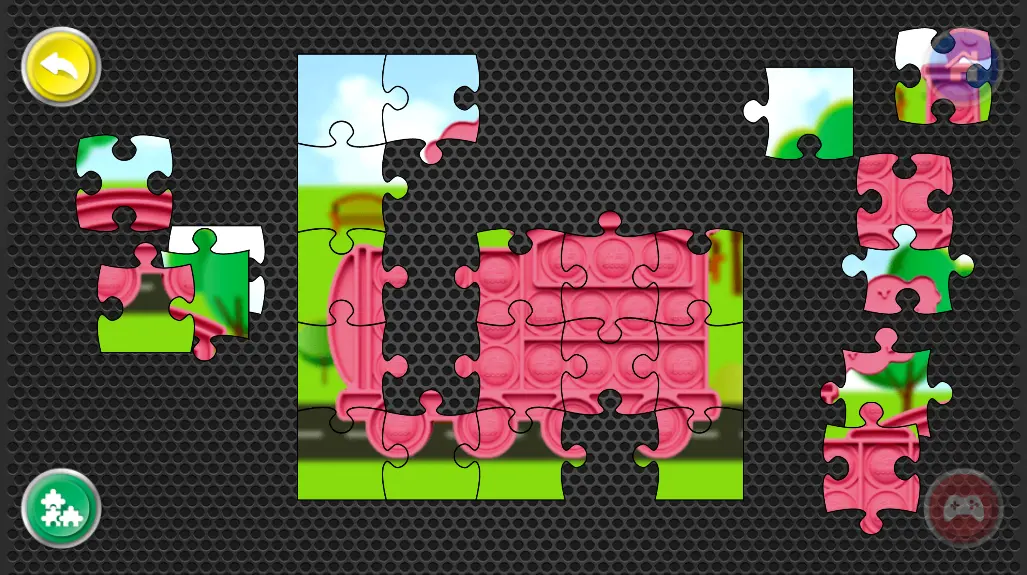 Pop It Vehicles Jigsaw