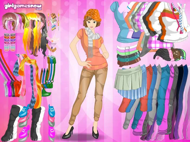 Pink Dress Up