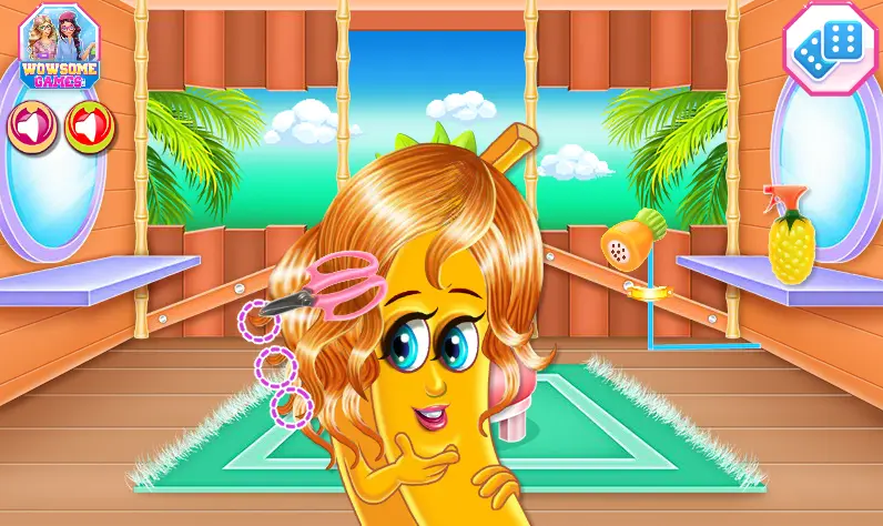 Funny Fruits Hair Salon