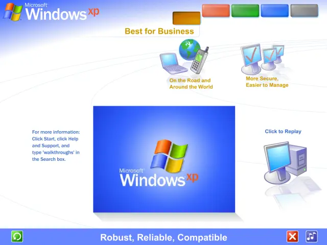 Windows XP Tour